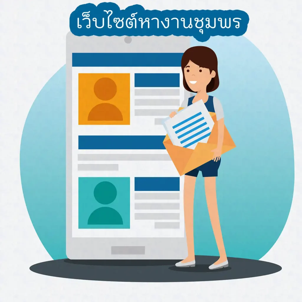 เว็บไซต์หางานชุมพร